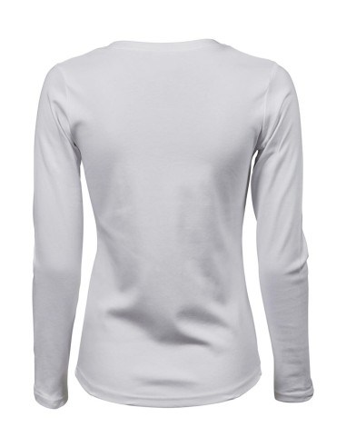 T-590-Womens Long Sleeve Interlock Tee